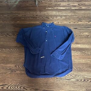 Men's Blue Ralph Lauren Button Down